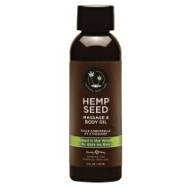 Earthly Body Hemp Seed Massage Oil-Naked in the Woods 2oz